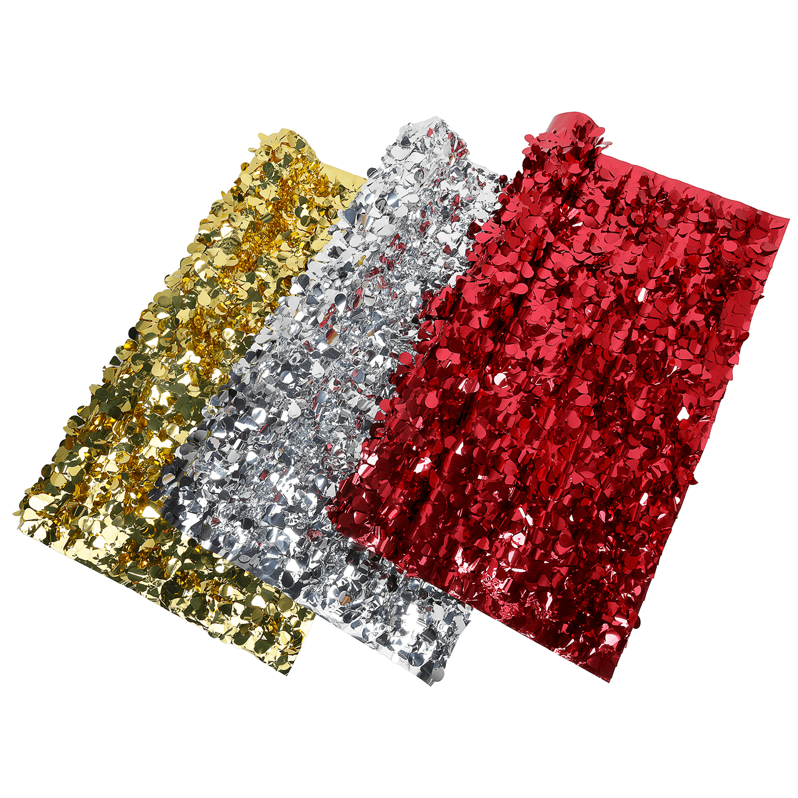 Lámina metálica troquelada de 90 cm de ancho, dorada - 2 Lámina metálica troquelada de 90 cm de ancho, dorada - 2