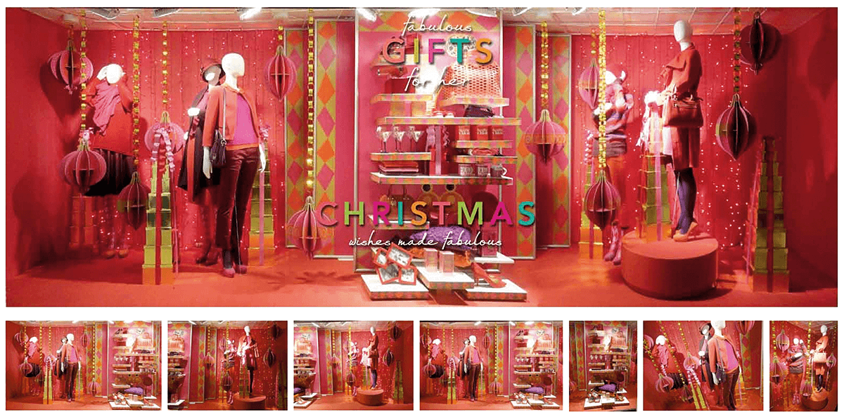 Feuille d'optique découpée métallisée 90 cm de large, rouge - 5