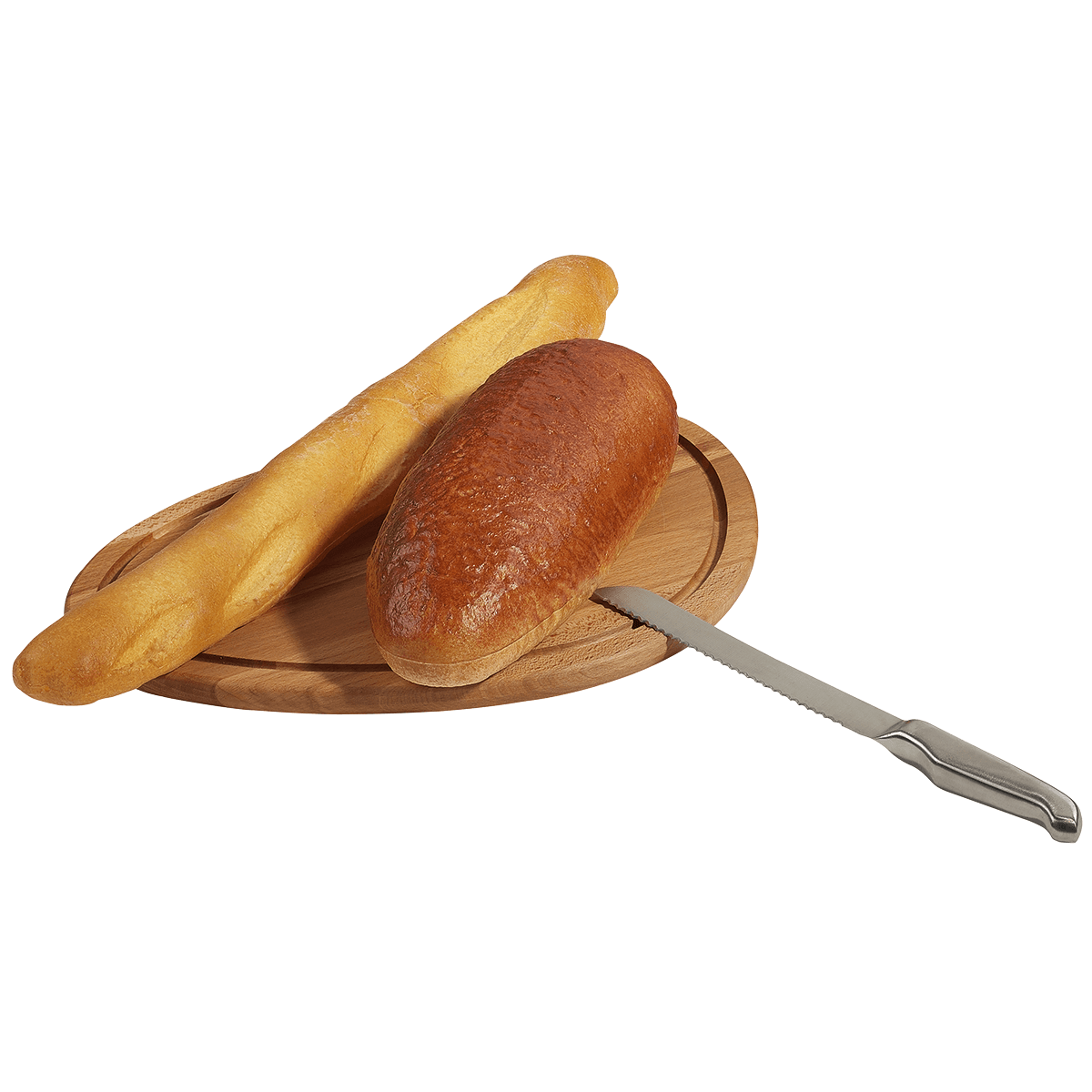 Baguette aliment factice 58 cm  - 5