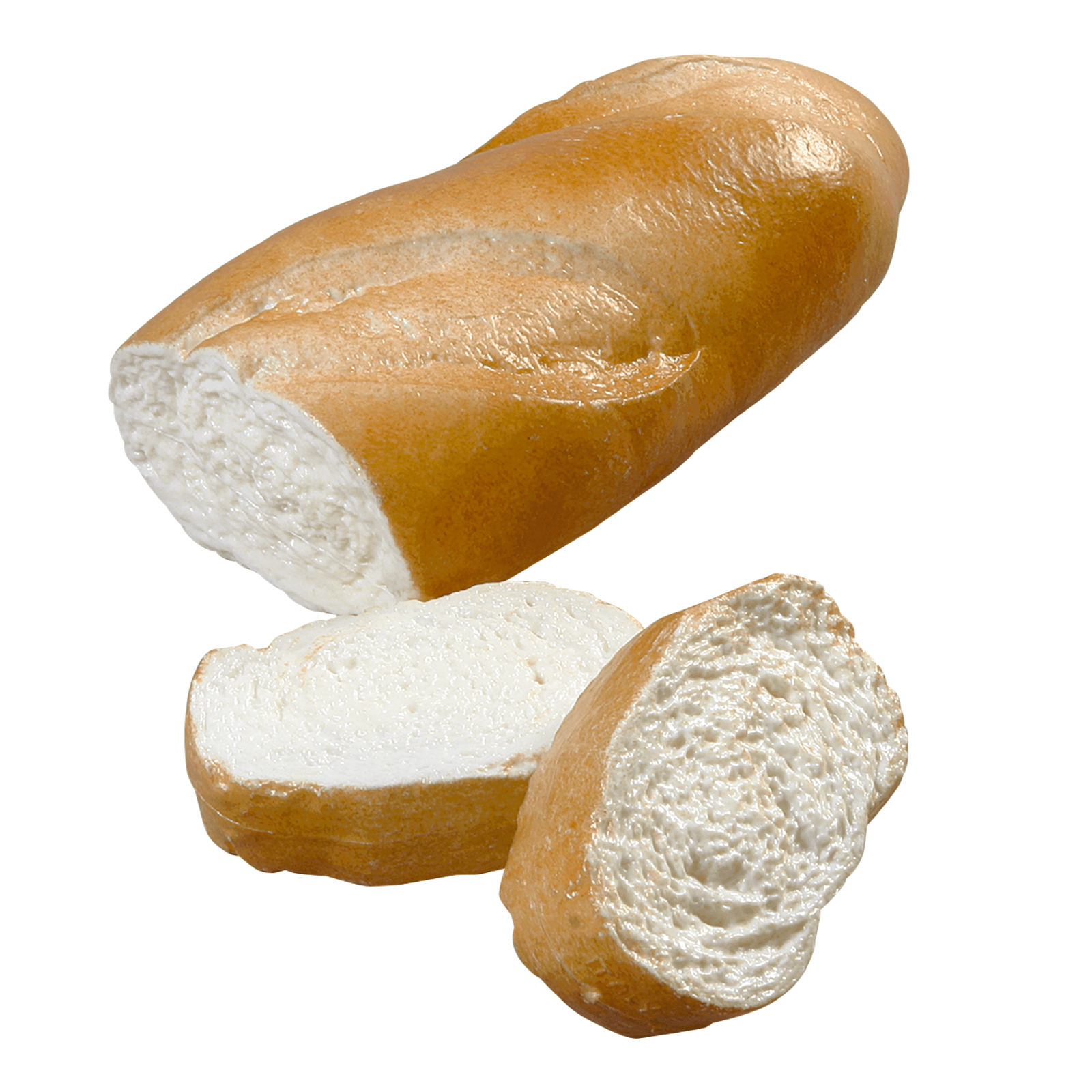 Baguette set food replica 3 parts - 0 Baguette set food replica 3 parts - 0