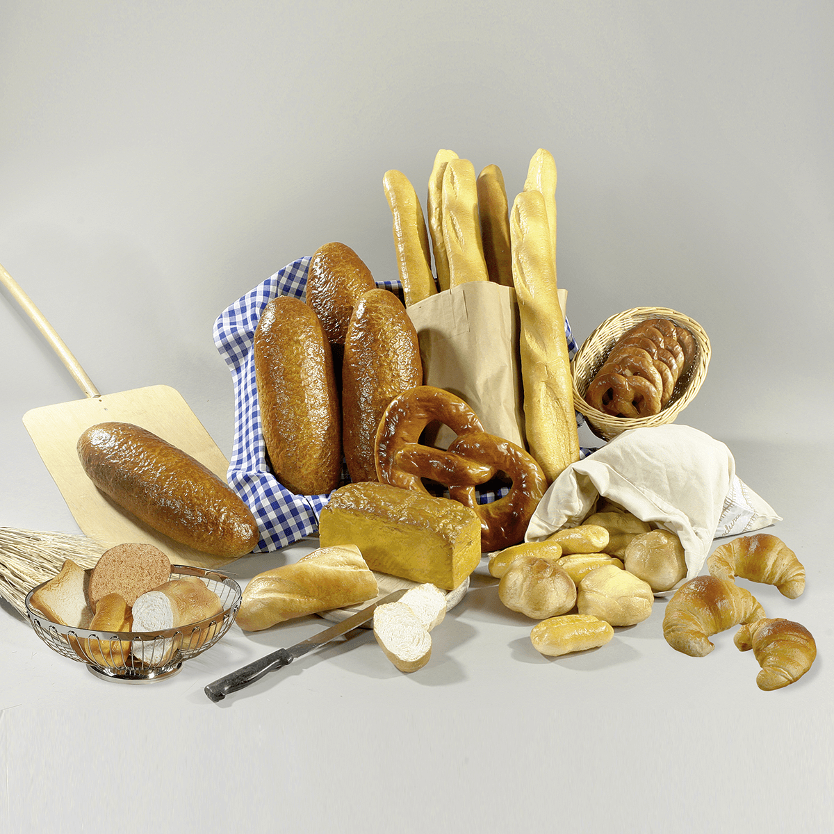 Bread food replica 33 cm  - 2 Bread food replica 33 cm  - 2