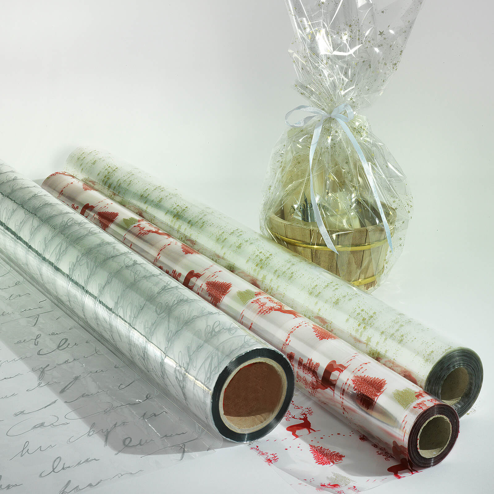 Gift foil Christmas motif 70 cm, 100 m - 6 Gift foil Christmas motif 70 cm, 100 m - 6