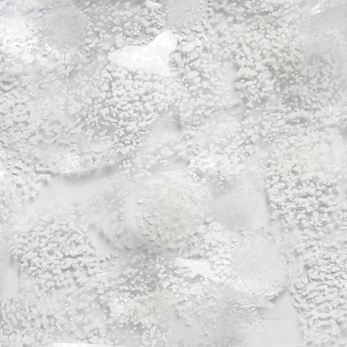 Foil "Punched out" transparent width 90 cm - 2 Foil "Punched out" transparent width 90 cm - 2