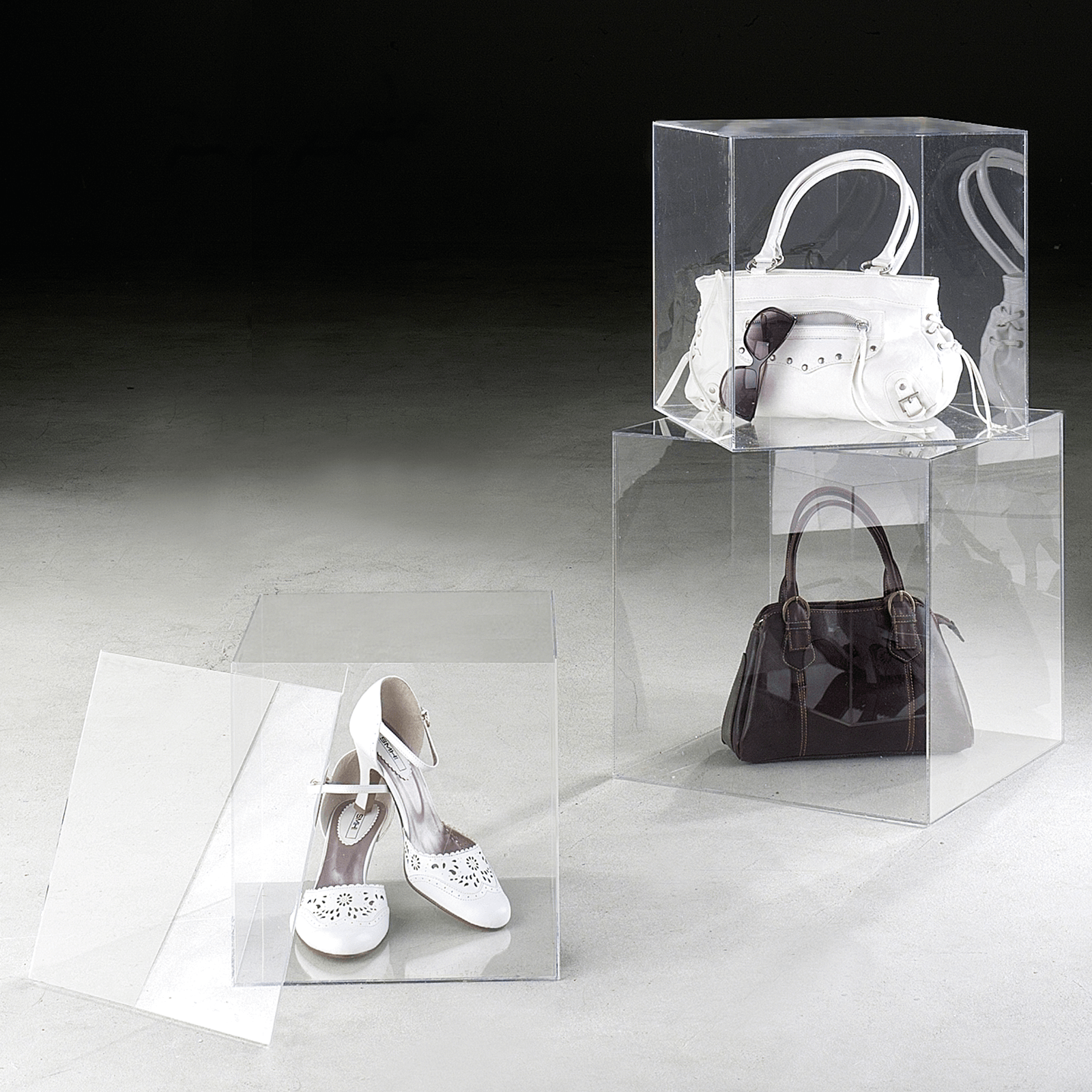 Caja cúbica con tapa 30 x 30 cm - 7 Caja cúbica con tapa 30 x 30 cm - 7