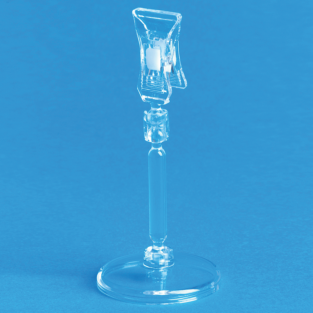 Price tag holder with clip, height 11 cm, 10 pcs - 2