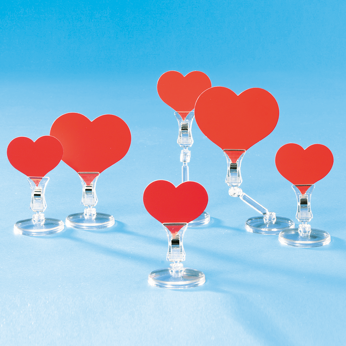 Price tag holder with clip, height 11 cm, 10 pcs - 3