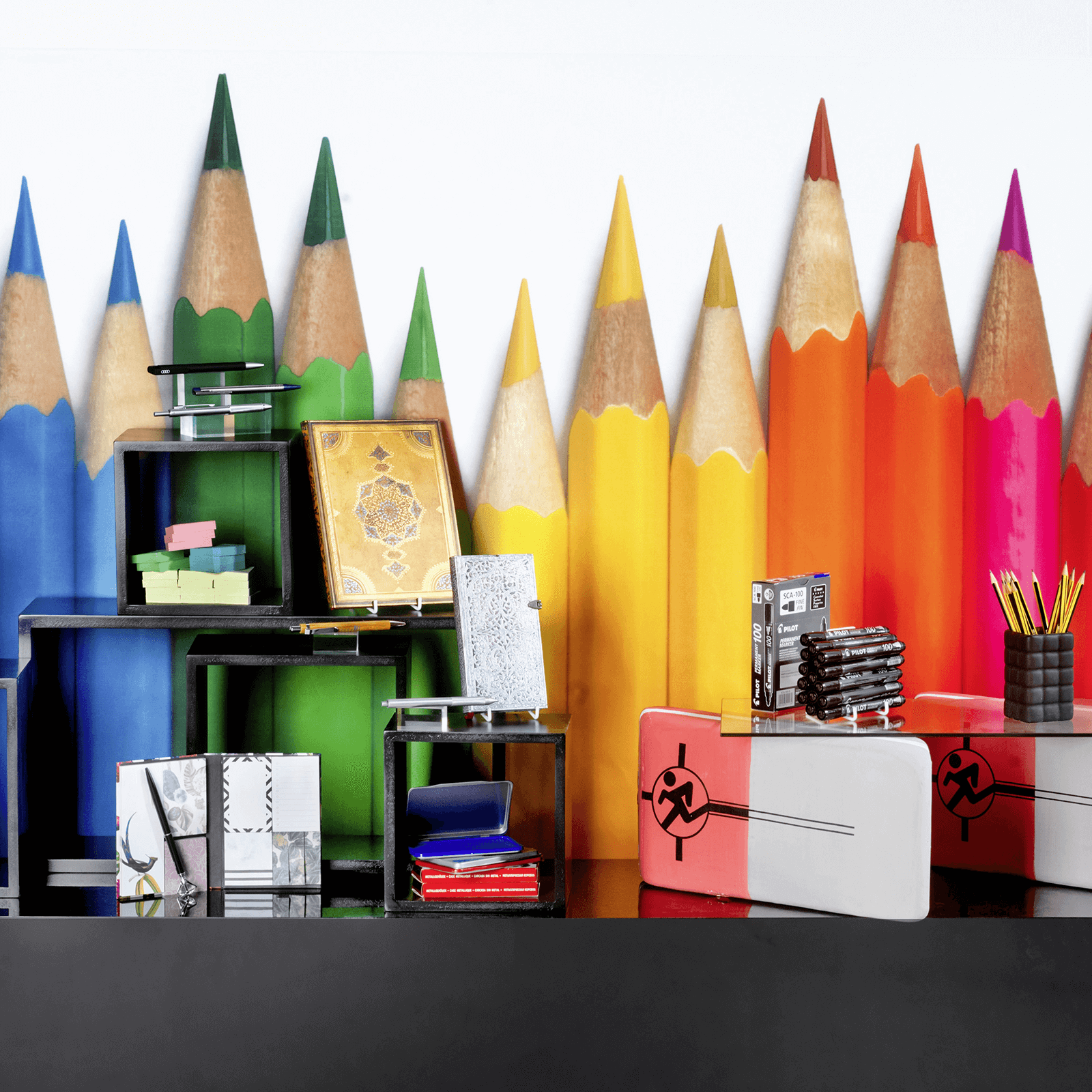 Decorative eraser, length 46 cm - 3 Decorative eraser, length 46 cm - 3