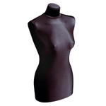 Replacement cover for female tailor bust, black - 0