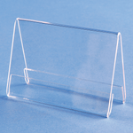 Roof-shaped stand, 10 x 7 cm - 0