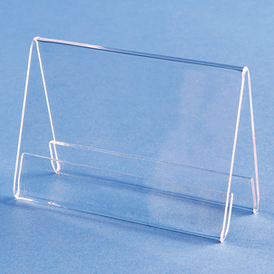 Roof-shaped stand, 10 x 7 cm