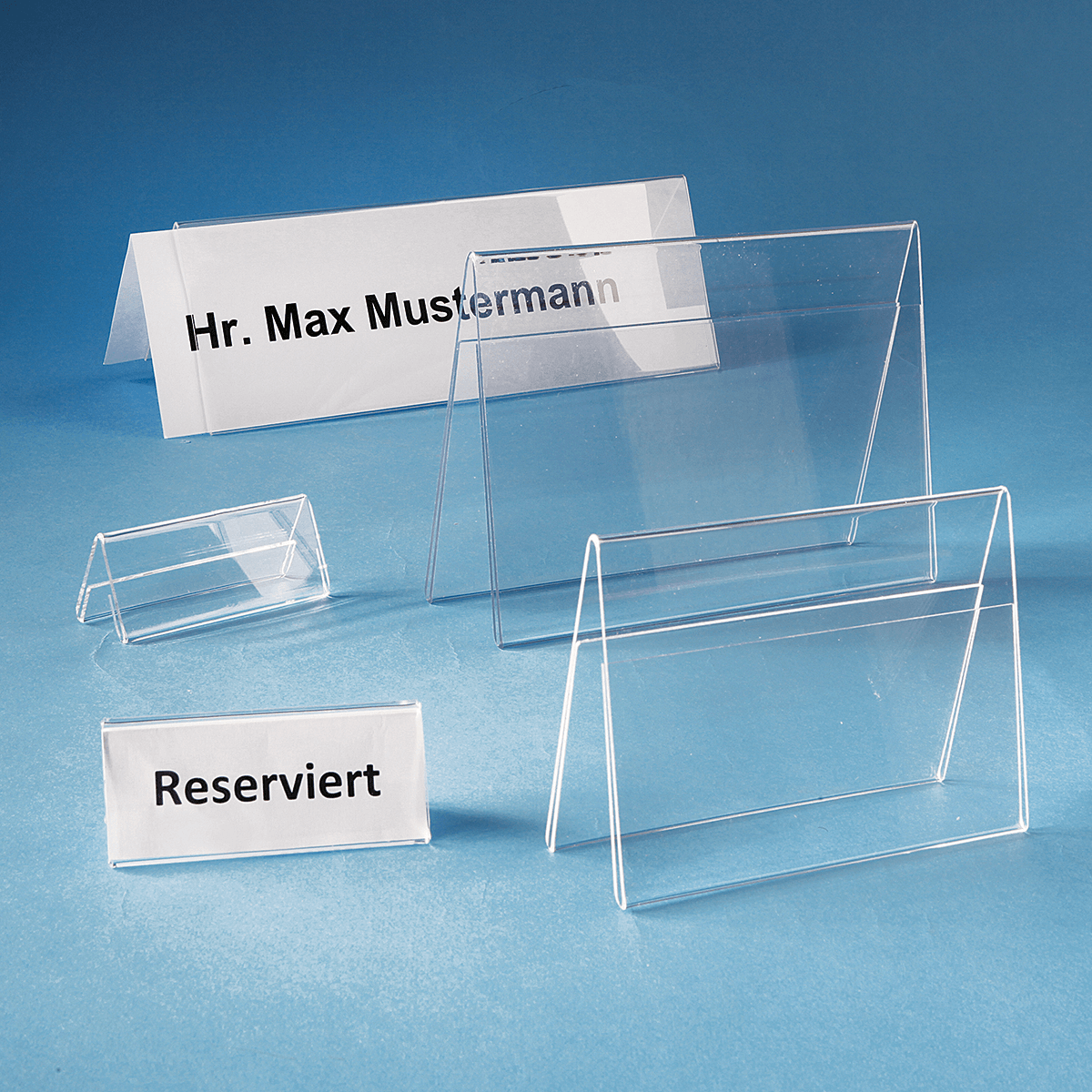 Roof-shaped stand, 10 x 4 cm - 3