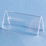 Roof-shaped stand, 10 x 4 cm - 0