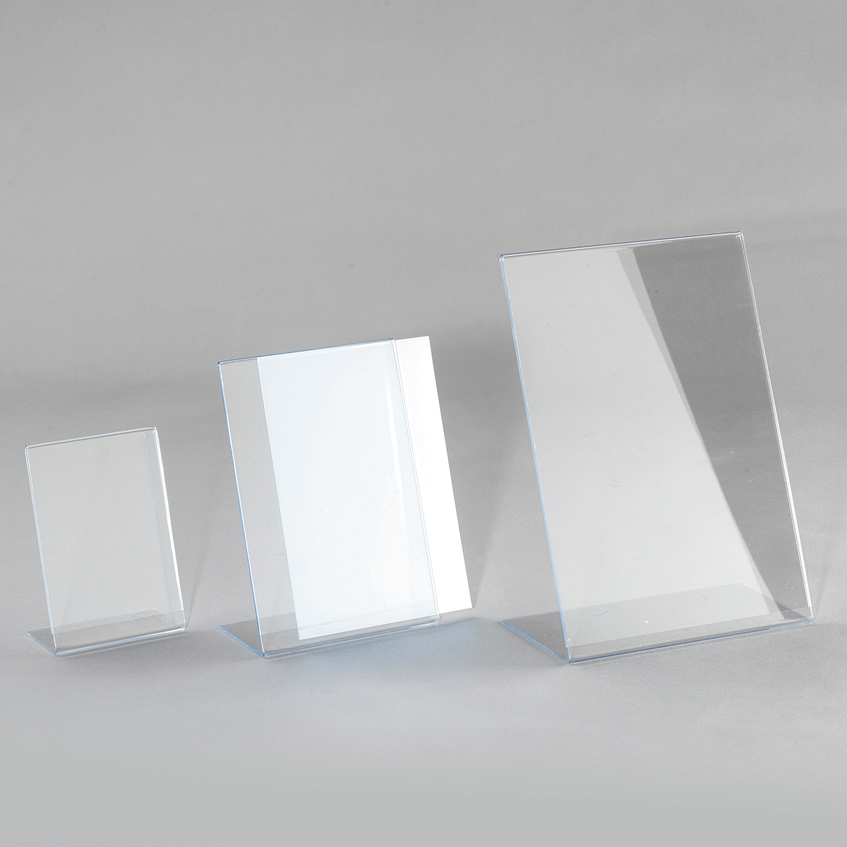 Tischaufsteller, DIN A6, hoch - 2 Tischaufsteller, DIN A6, hoch - 2