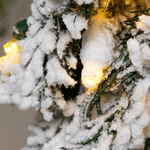 Beschneiter, künstlicher Tannenbaum Alpintanne mit LED 90 cm - 3