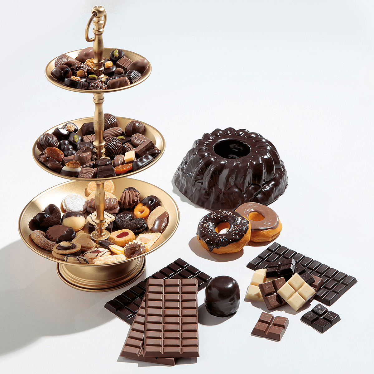 Pralines en chocolat aliment factice, 50 pces - 7