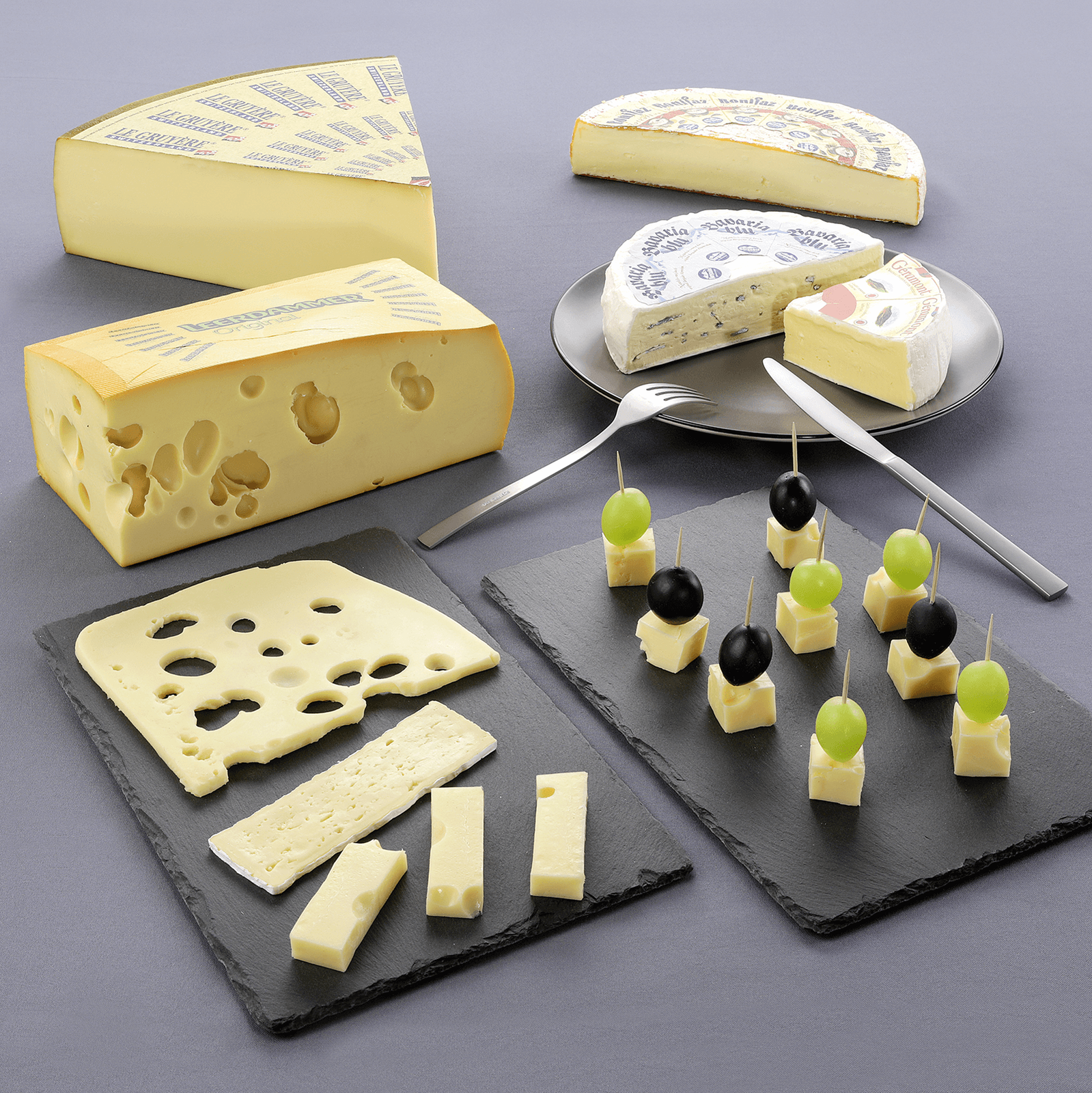 Géramont Käseecke Lebensmittel-Attrappe 14 cm - 1 Géramont Käseecke Lebensmittel-Attrappe 14 cm - 1