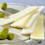 Camembert cheese slice food replica 12 cm - 1