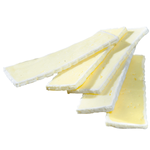 Camembert cheese slice food replica 12 cm - 0