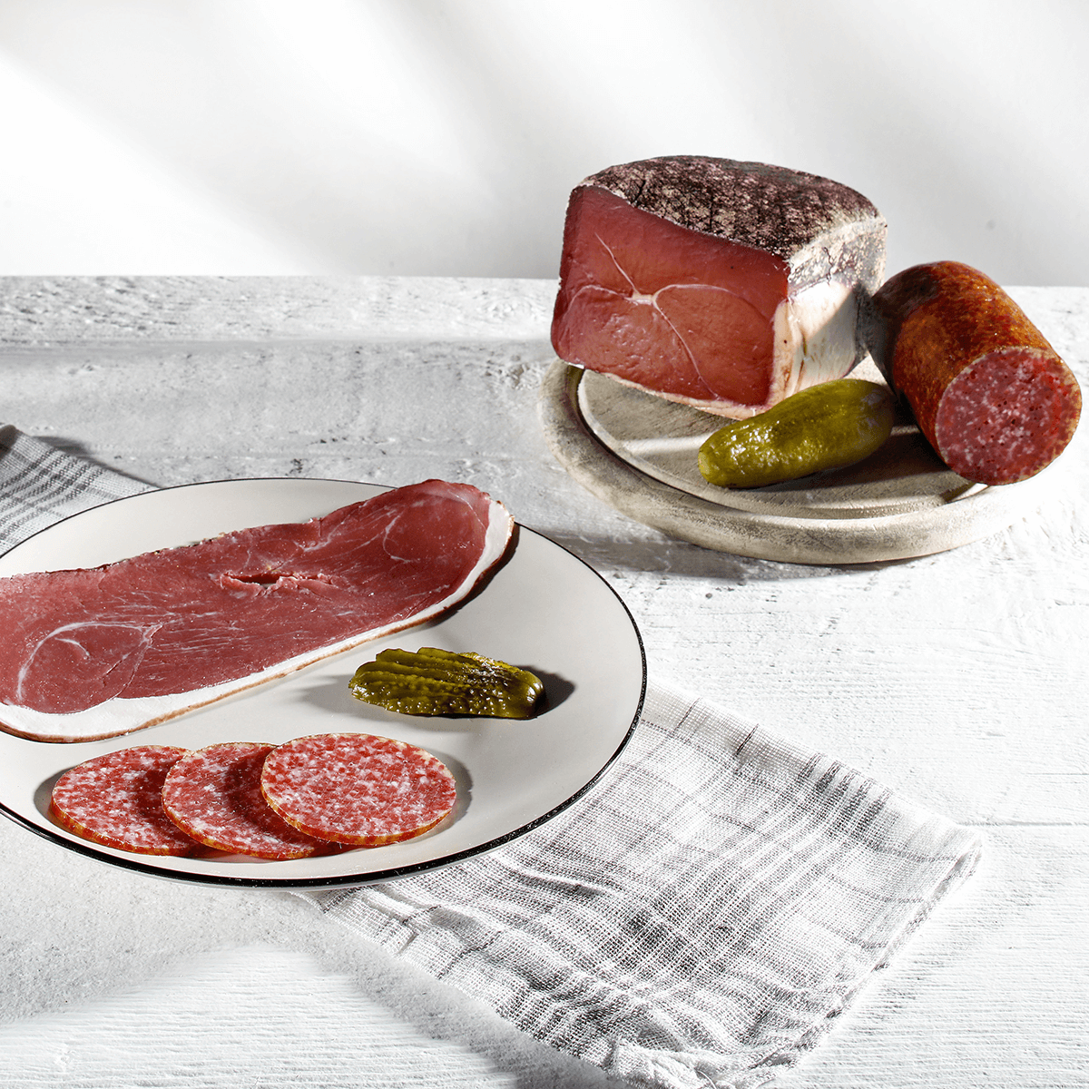 Salami fiambre maniquí, pack de 3 piezas - 3 Salami fiambre maniquí, pack de 3 piezas - 3