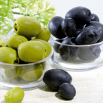 Decorative olives black food replica - 4