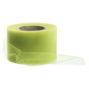 Ruban en tulle larg. 50 mm, vert clair