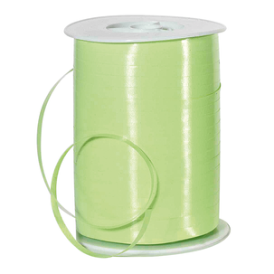 Poly ribbon, width 5 mm, light green