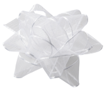 Ready-to-use ribbons, Ø 8 cm, white - 0