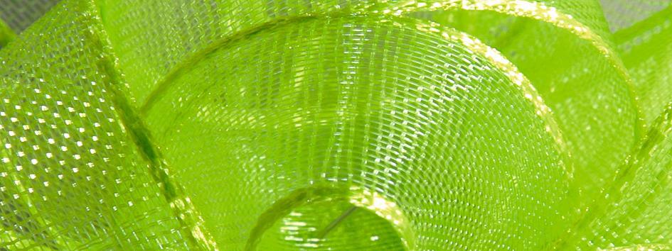 Ready-to-use ribbons, Ø 8 cm, light green - 1 Ready-to-use ribbons, Ø 8 cm, light green - 1