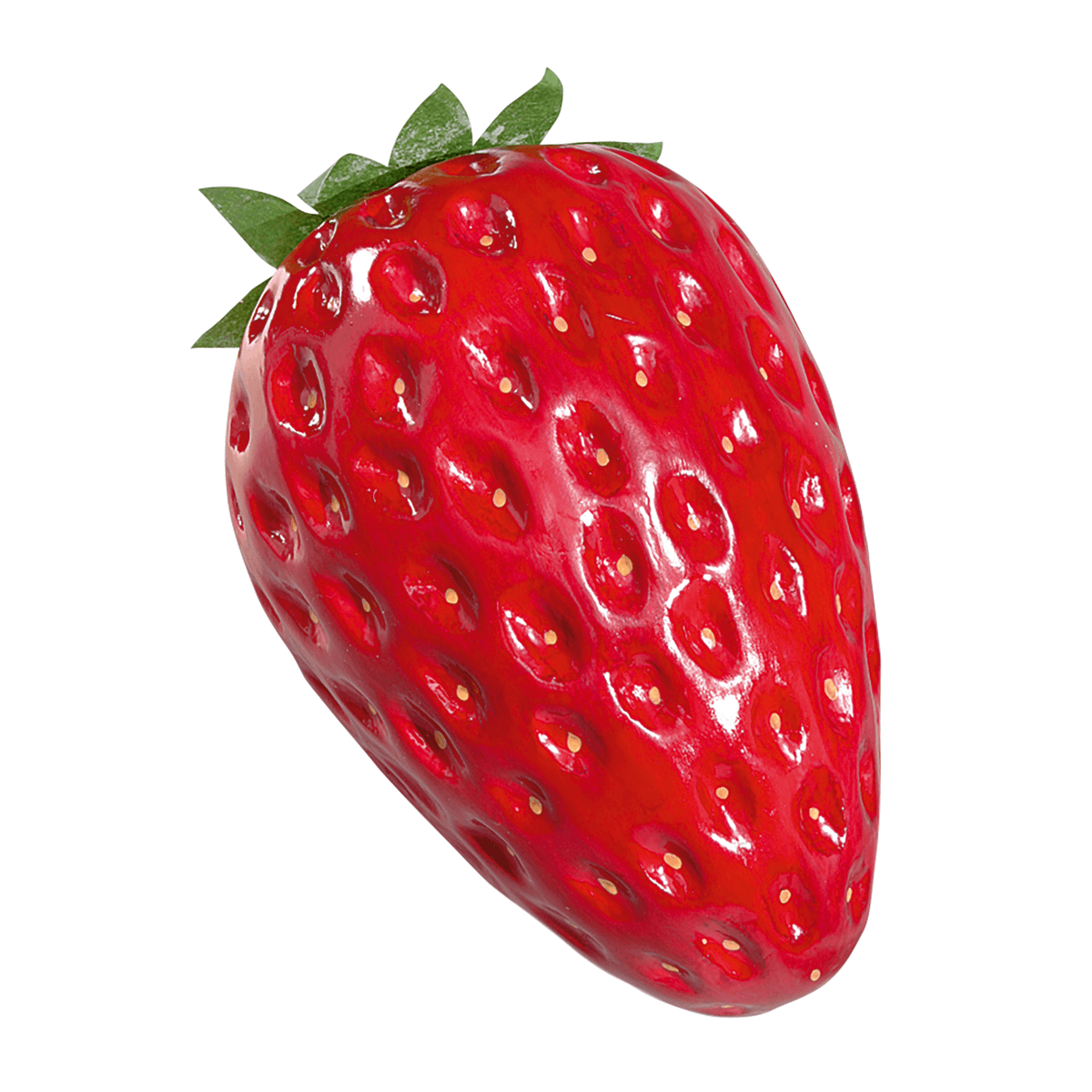 Fraise XXL aliment factice 40 cm Ø 30 cm - 2 Fraise XXL aliment factice 40 cm Ø 30 cm - 2