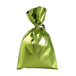 Gift bag, light green, turquoise, 20 x 35 cm