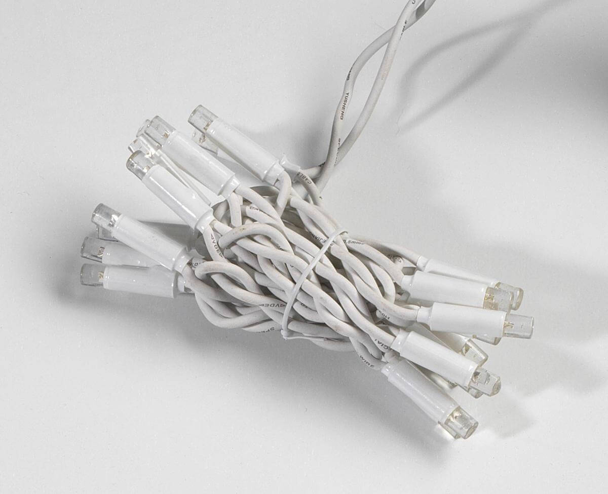 LED Lichtervorhang für außen, 400 LED,  200 cm - 4 LED Lichtervorhang für außen, 400 LED,  200 cm - 4