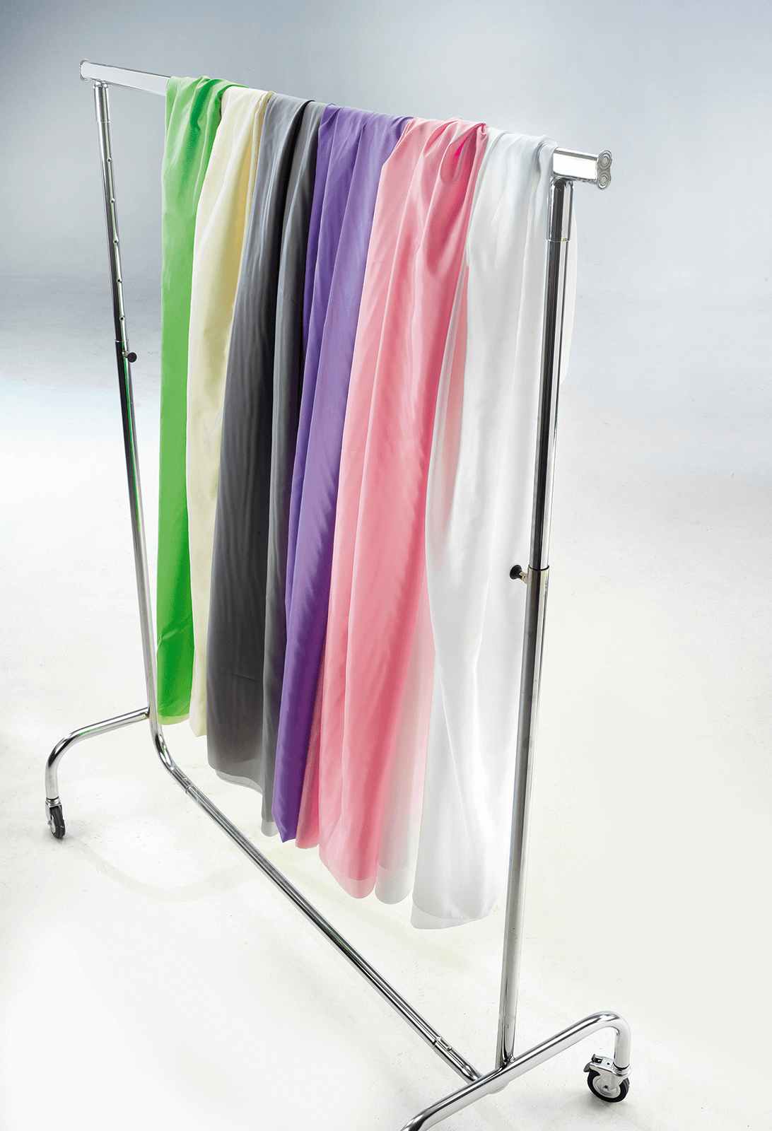 Seidentaft weiß, 150 cm breit - 4 Seidentaft weiß, 150 cm breit - 4