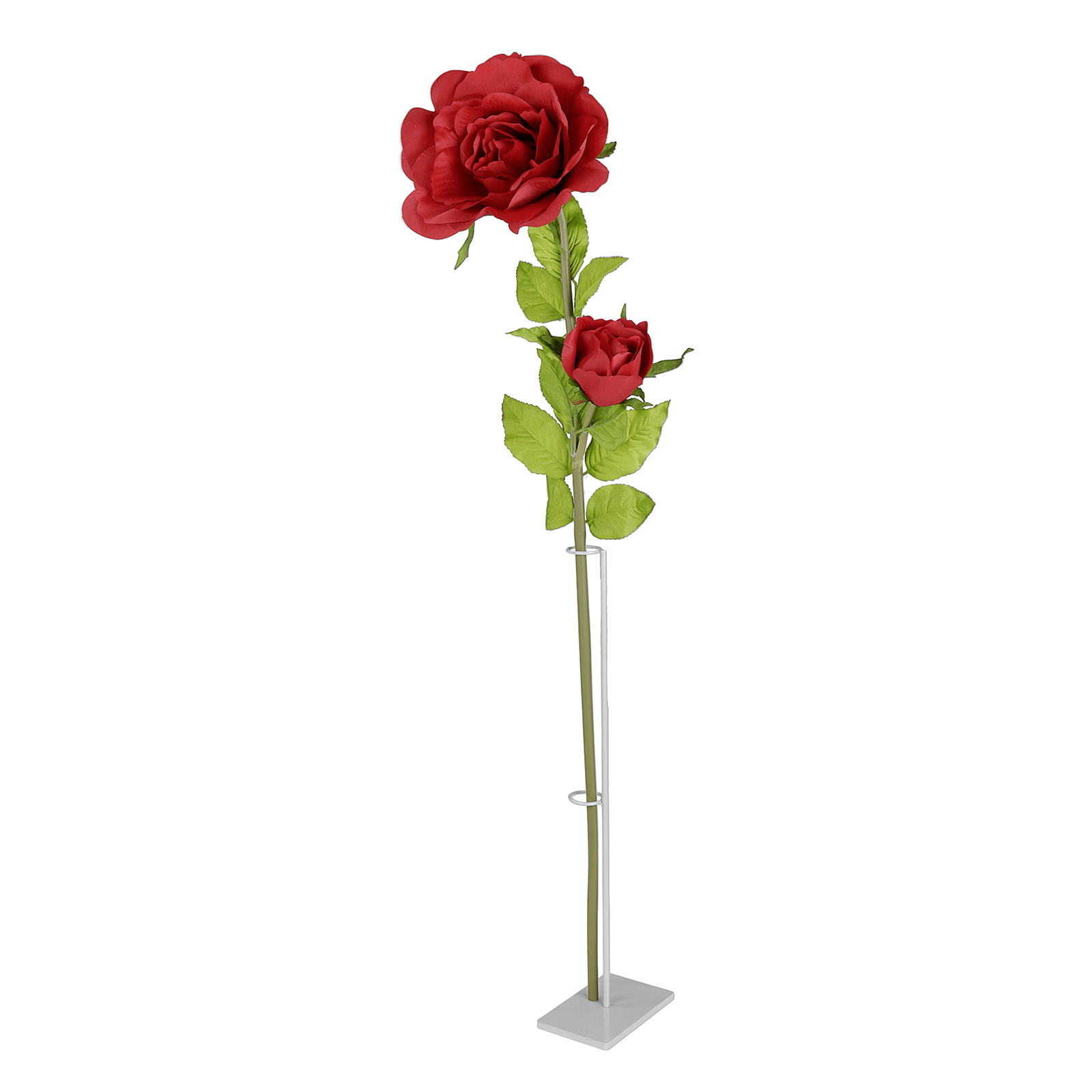 Giant rose with bud, 120 cm, Ø 25 cm - 3