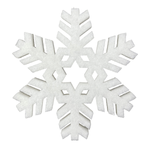 Flocon de neige en ouate, Ø 60 cm - 0