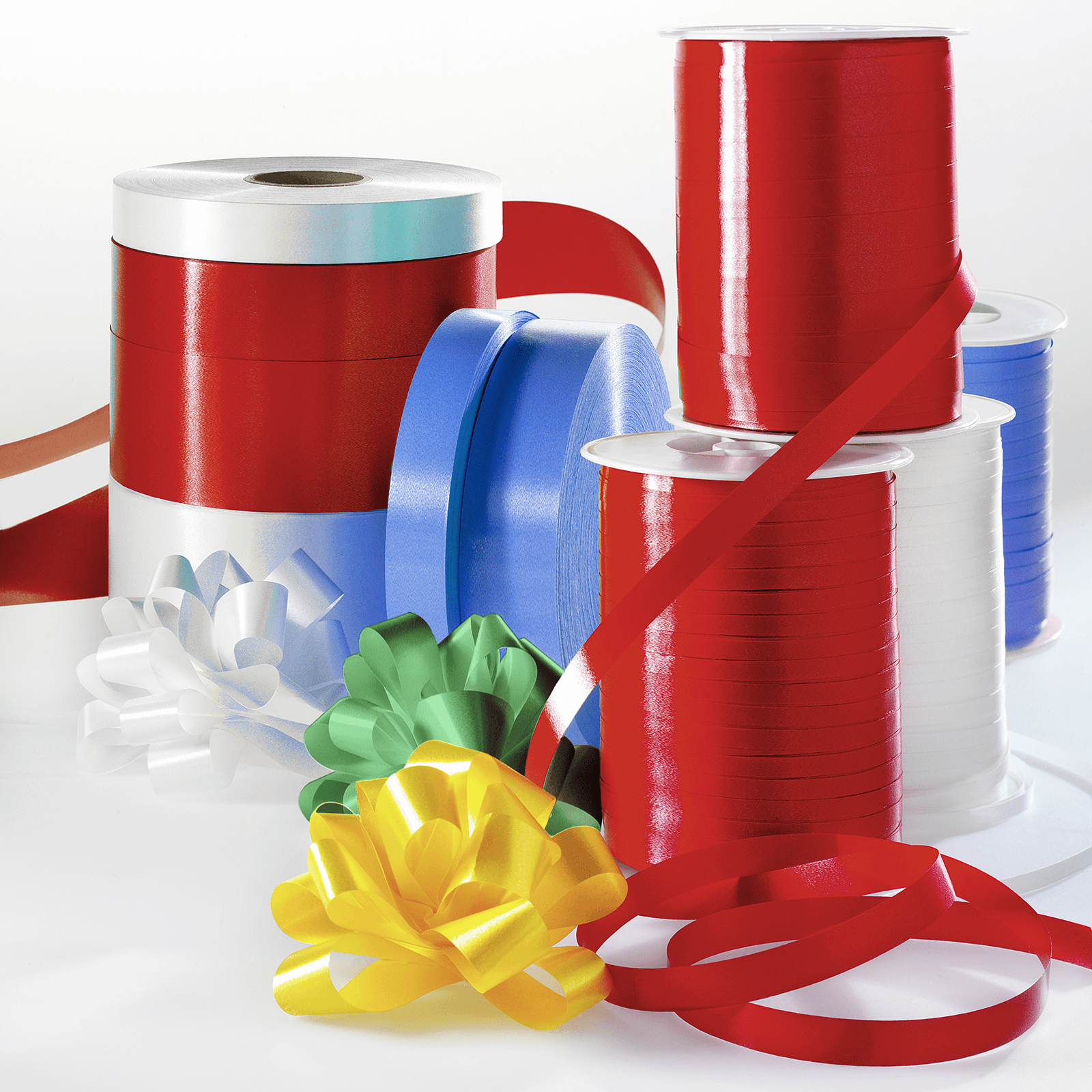 Polyamide ribbon, width 10 mm, red - 2 Polyamide ribbon, width 10 mm, red - 2