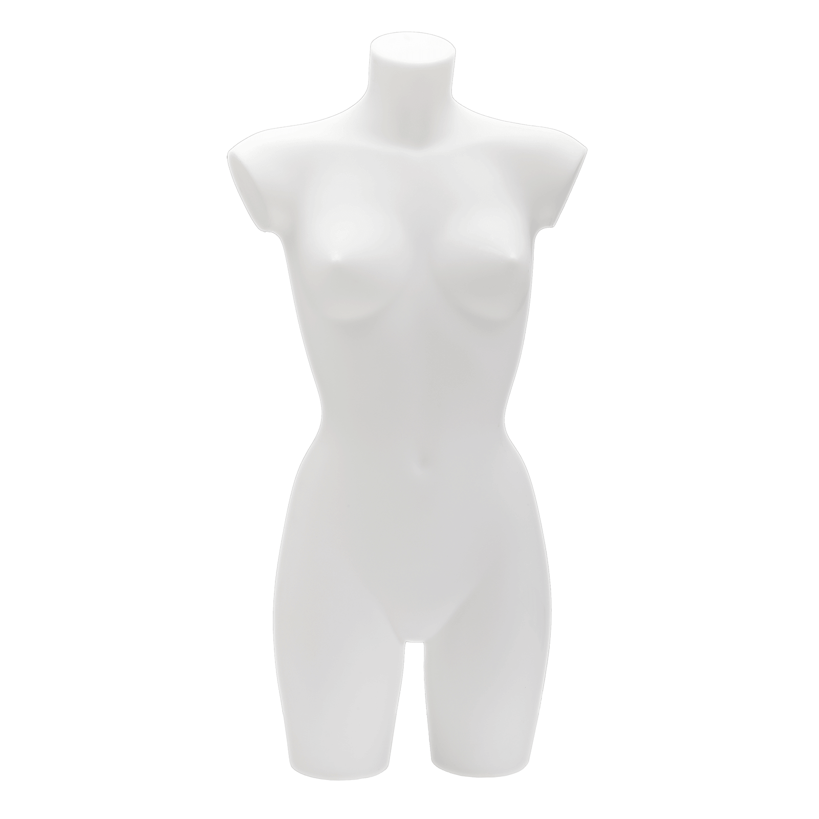 Kunststoff-Torso Dame 81 cm, weiß - 5