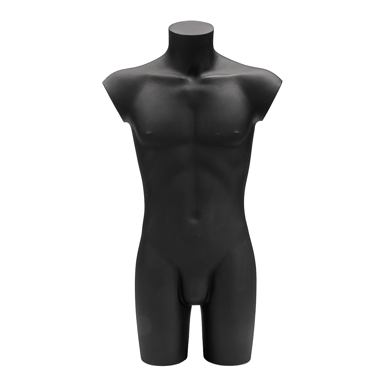 Kunststoff-Torso Herr 90 cm, schwarz - 0