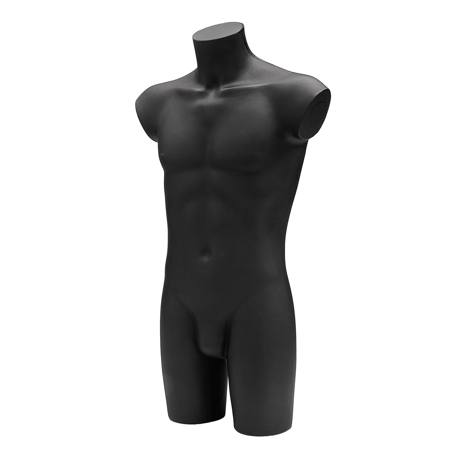 Kunststoff-Torso Herr 90 cm, schwarz - 1