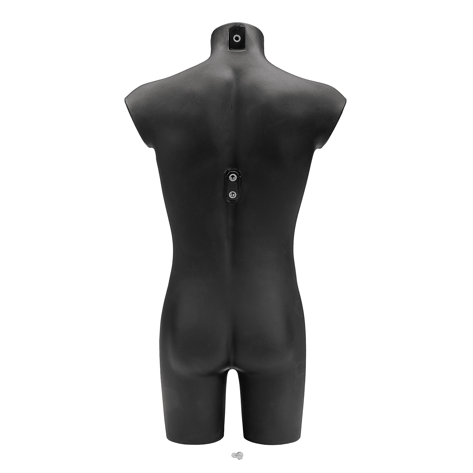 Kunststoff-Torso Herr 90 cm, schwarz - 3