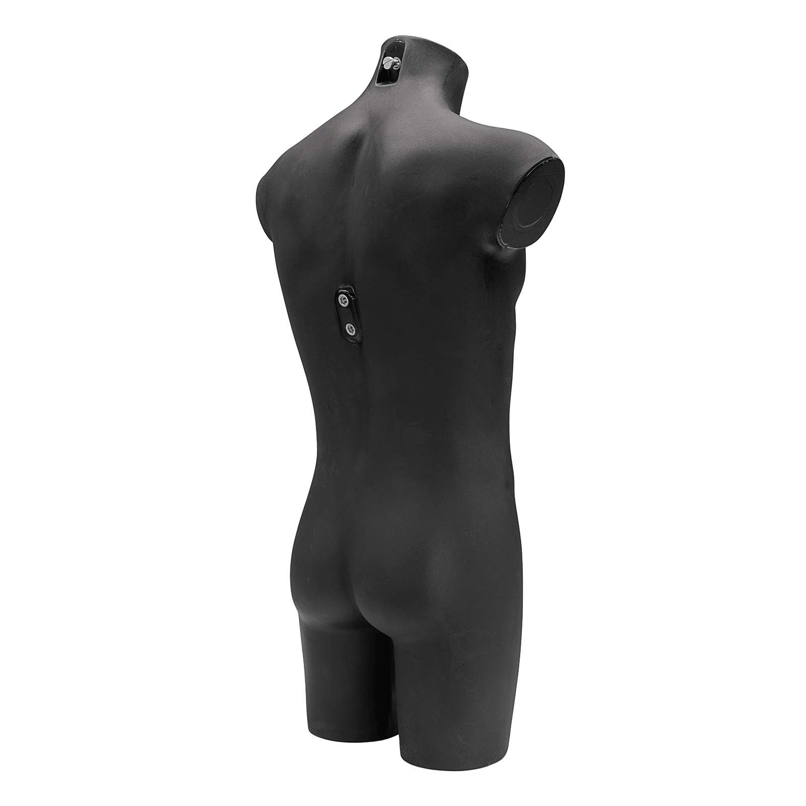 Kunststoff-Torso Herr 90 cm, schwarz - 4