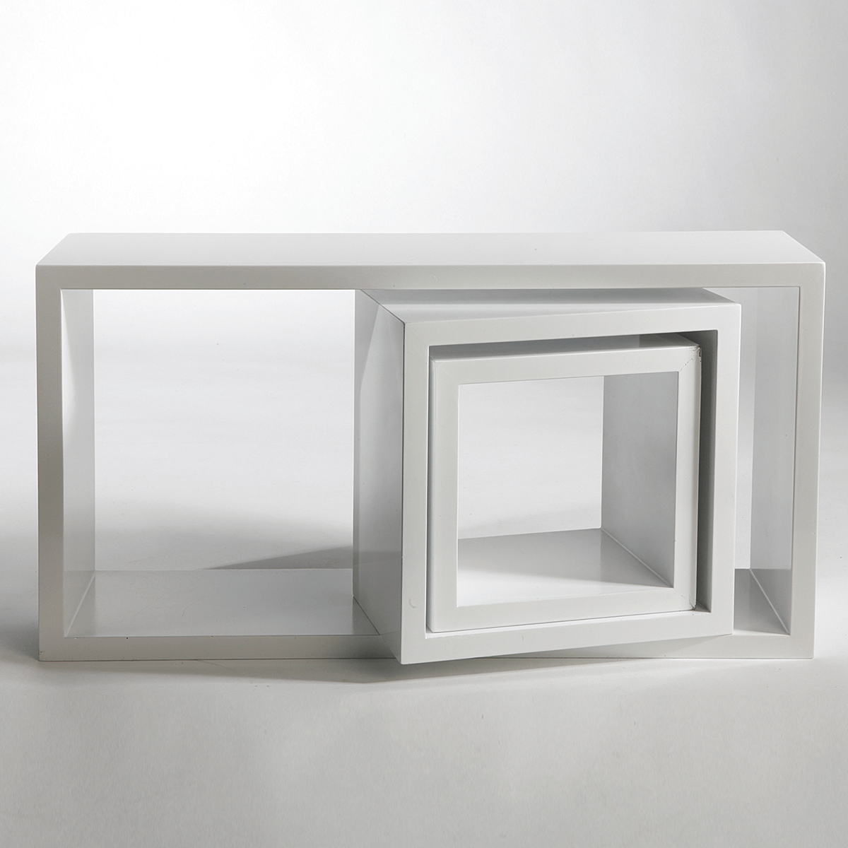 Conjunto de estantes blanco 5 piezas - 2 Conjunto de estantes blanco 5 piezas - 2