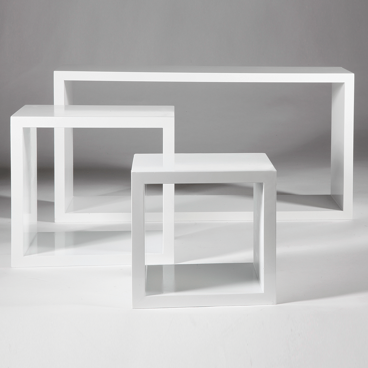 Conjunto de estantes blanco 5 piezas - 1 Conjunto de estantes blanco 5 piezas - 1