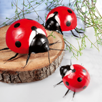 Decorative ladybugs 20 - 25 cm, 2 pcs - 1
