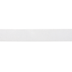 Chiffon ribbon wire white, width 25 mm - 1