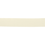 Chiffon ribbon with wire cream width 25 mm - 1