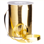 Ringelband metallic, 10 mm, 250 m, gold