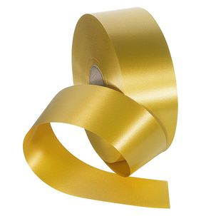 Poly ribbon, width 50 mm, gold