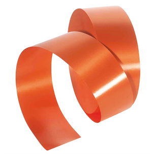 Cinta de poliéster, anchura de 50 mm, naranja
