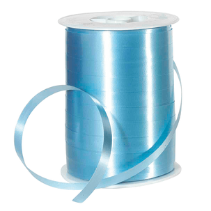 Ringelband, 10 mm, 250 m, hellblau