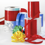Drawstring ribbon, Ø 10 cm, white - 1